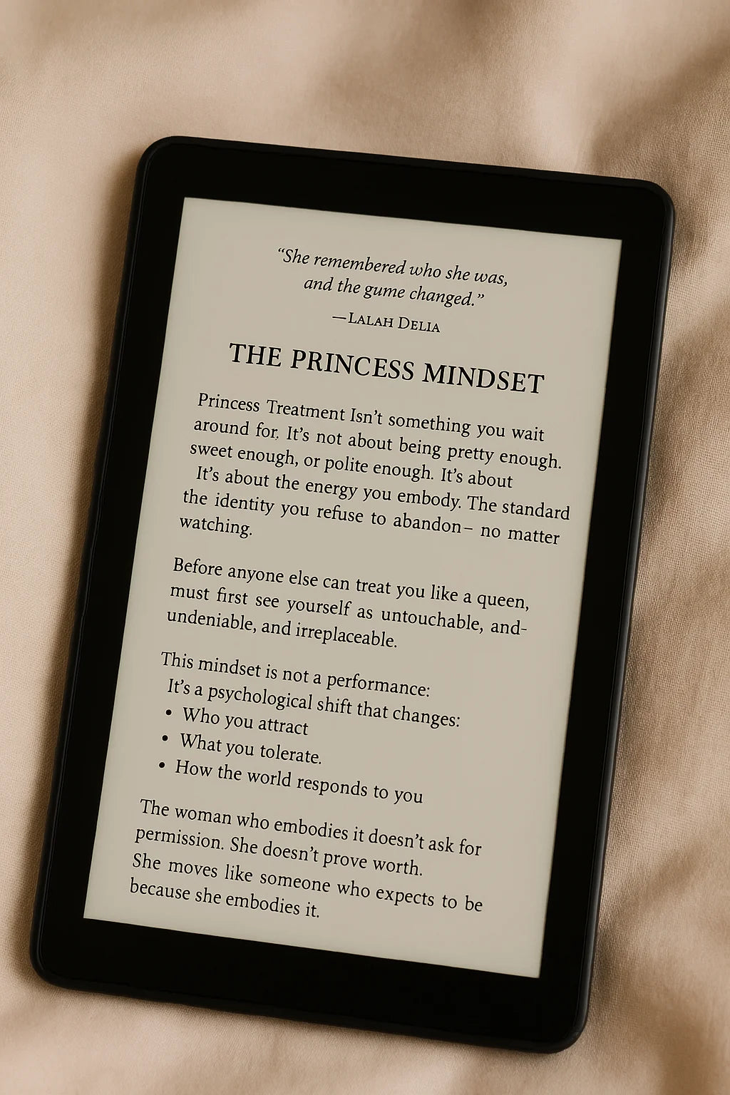 THE ULTIMATE PRINCESS TREATMENT GUIDE